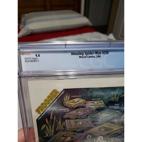 CGC AMAZING SPIDER-MAN #250 1984 Marvel Comics CGC 9.4 Near Mint White Pages - Picture 7 of 9